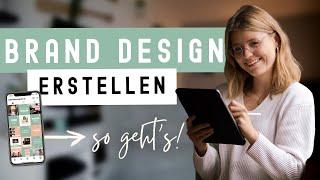 BRAND DESIGN für Social Media Marketing erstellen • ANLEITUNG (mit Canva, Notion & Pinterest)