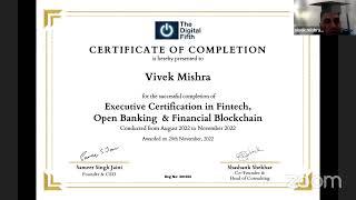 The Digital Fifth Executive Certification in Fintech, Open Banking & Financial Blockchain Cohort 4