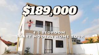 THIS NEWLY BUILT MODERN 4.5 BEDROOM SMART HOUSE IN ACCRA, GHANA WILL BLOW YOUR MIND!