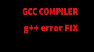 How to install MinGW (gcc & g++) compiler in windows 10