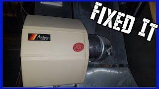 How I Fixed My Whole House Humidifier | Aprilaire