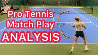 Advanced Tennis Technique, Footwork, & Strategy (Pro Match Play Analysis)