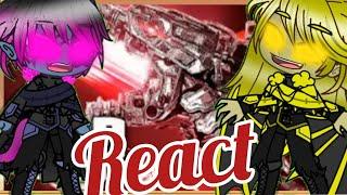 KAIJUS DO MONSTERVERSE REACT (reagindo) -  Rap do MECHAGODZILLA - A RESPOSTA DA HUMANIDADE (GACHA)