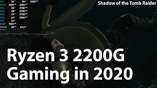 Gaming on AMD Ryzen 3 2200G Vega 8 in 2020. 10 Games Tested