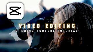 TUTORIAL CARA MEMBUAT OPENING VIDEO YOUTUBE DI CAPCUT || CAPCUT TUTORIAL