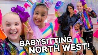 BABYSITTING NORTH WEST!!! - JoJo Siwa