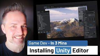 1 - Installing Unity Editor (Game Dev In 3 Mins) | #unity #gamedev