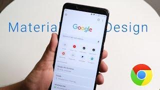 How To Get Google Chrome Material Design On Any Android Phone!