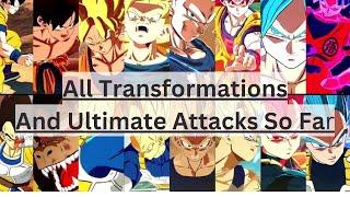 All Transformations and Ultimate Attacks Currently In Sparking Zero