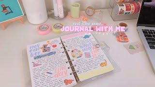 real time asmr? journal with me  #8