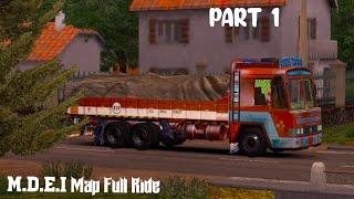 M.D.E.I Ets 2 Full Map Ride | Part 1 | Chalakudikkaran Official