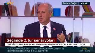 Sizce medyanın tavrı 2. turda ne olacak? | Muharrem İnce - T.C. Cumhurbaşkanı Adayı