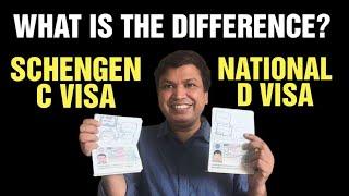 Schengen C Visa and National D Visa | What is the Difference? Chandra Shekher Visa