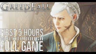 GREEDFALL Gameplay Walkthrough Part 1 - No Commentary (#GreedFall Full Game Walkthrough) GreedFall