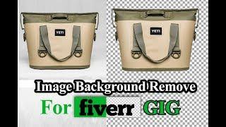 How to remove background in Photoshop CS6 for Fiverr Gig