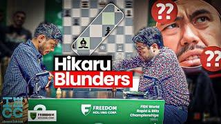 Aravindh Chithambaram stuns Hikaru Nakamura | World Blitz 2024