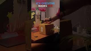 Unboxing ICSI Executive Books New Syllabus #icsi #cs