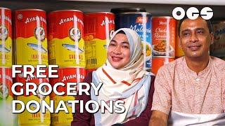 The Free Grocery Corner For Those In Need | Riqmah Kindness Corner