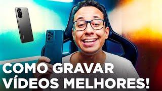 3 ferramentas para gravar VÍDEOS MELHORES com o CELULAR