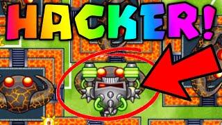 REMATCH Against INFINITE MONEY HACKER! Can I Win Using THE BEST LATE GAME STRATEGY? (BTD Battles)