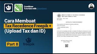 PART-8   CARA MEMBUAT TAX RECEDENCE FREEPIK CONTRIBUTOR