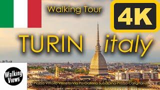 Discover Turin: A Walking Tour of Italy’s Hidden Gem | UHD 4K 60fps video with captions.