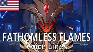 Abyss Lector: Fathomless Flames - Voice Lines (EN) -- Genshin Impact