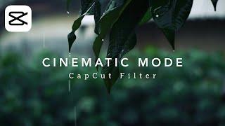cinematic mode capcut filter tutorial | cinematic capcut filter editing
