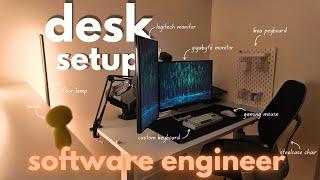 Productive Software Engineer Desk Setup 2025