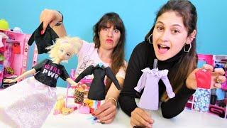 Kız oyunları. Ayşe VS Ümit. Chloe ve Elsa oyuncak bebeklerle çocuk videosu!