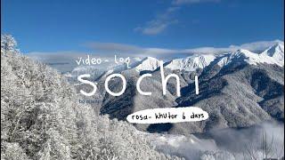 sochi vlog- rosa khutor | manyin