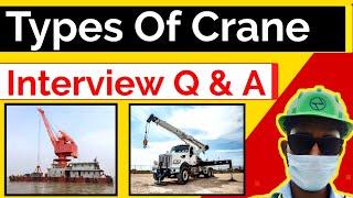 Types Of Crane
