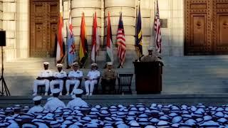 Midshipman [Plebe 4C 2025] Jason Perez USNA Induction (I-Day) & Oath Ceremony in T-Court 6/30/2021