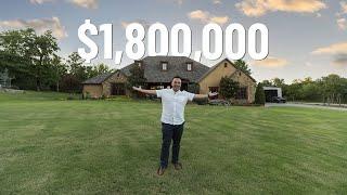 Tour A STUNNING $1.8 million dollar home in Oklahoma City