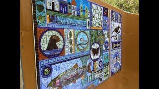 Mosaic Art Captures River Creatures at MK Nature Center