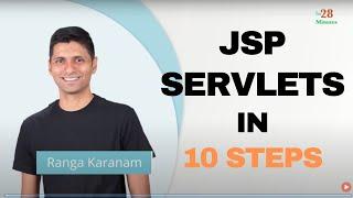 JSP and SERVLETS Tutorial : First Java Web Application In 25 STEPS
