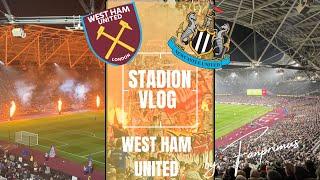  SPIEL MIT GEISTERSTIMMUNG! / West Ham United vs. Newcastle / Stadionvlog FANPRIMUS