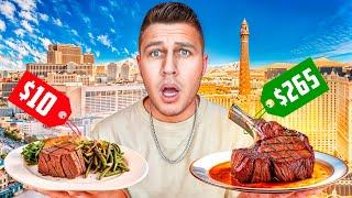 Cheap Steak VS Expensive Steak in Las Vegas!