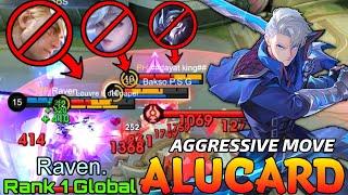 Aggressive Play Alucard 100% Unstoppable! - Top 1 Global Alucard by Raven. - Mobile Legends