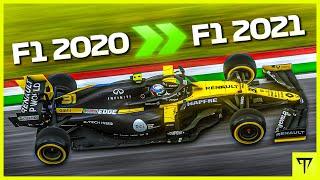 F1 2020 CARS IN F1 2021 RACING AT IMOLA
