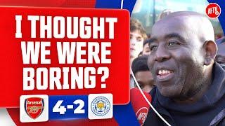 I Thought We Were Boring? (Robbie) | Arsenal 4-2 Leicester