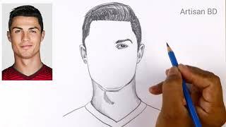 How To Draw Realistic Cristiano Ronaldo