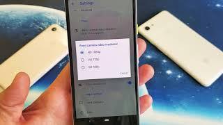 Google Pixel 3a / XL: How to Change Camera Video Resolution Quality (4k, 1080p HD, etc)