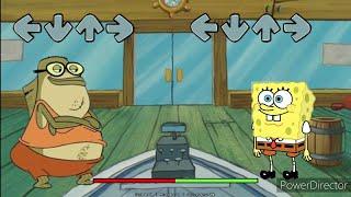 Spongebob Night Funkin Spingebill vs Bubble bass