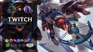 Twitch Support vs Taric - BR Grandmaster Patch 13.14