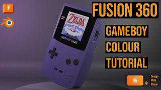 Fusion 360 Tutorial: Gameboy colour