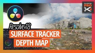 DaVinci Resolve 18 - Depth Map and Surface Tracker Tutorial