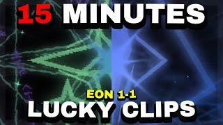 15 MINUTES of LUCKY CLIPS In Sol's RNG Eon 1-1! (LUCKY CLIPS COMPILATION)