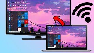 How to Connect Dekstop PC to TV (Wirelessly, Free, No WIFI, No HDMI) [Step by Step] 2022