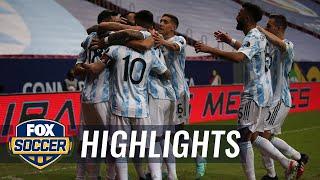 Guido Rodriguez's early goal enough for Argentina's win over Uruguay | 2021 Copa America Highlights